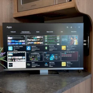 Falcon 22" Slim Bezel WebOS Smart TV – HD, Satellite & Cable Tuner, WiFi/LAN, Multi-Voltage